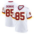 Kieara W.Commanders #85 Chig Okonkwo Player White Home Game Stitched Jerseys