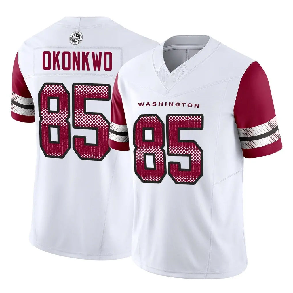Kieara W.Commanders #85 Chig Okonkwo Player White Vapor F.U.S.E. Limited Home Game Stitched Jerseys