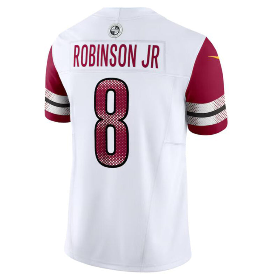 Kieara W.Commanders #8 Brian Robinson Jr. White Vapor F.U.S.E. Limited American Stitched Jerseys