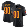 Kieara W.Commanders #90 Charles Omenihu Player Black Limited Vapor F.U.S.E. Home Game Stitched Jerseys