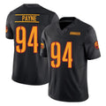 Kieara W.Commanders #94 Daron Payne Player Black Limited Vapor F.U.S.E. Home Game Stitched Jerseys