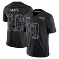 Kieara NE.Patriots #10 Drake Maye Player Black Limited 2026 Salute to Service Home Game Stitched Jerseys