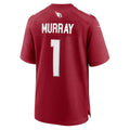 Kieara A.Cardinals #1 Kyler Murray Cardinal Team Game Jersey