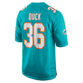 Kieara M.Dolphins #36 Storm Duck Aqua Game Jersey