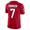 Kieara A.Falcons #7 Bijan Robinson Red Vapor F.U.S.E. Limited Stitched Jerseys