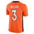 Kieara D.Broncos #3 Russell Wilson Orange Team Vapor Limited Jersey