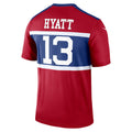 Kieara NY.Giants #13 Jalin Hyatt Red Legend Player Performance Top Jersey
