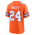 Kieara D.Broncos #24 Champ Bailey Orange Retired Player Alternate Game Jersey