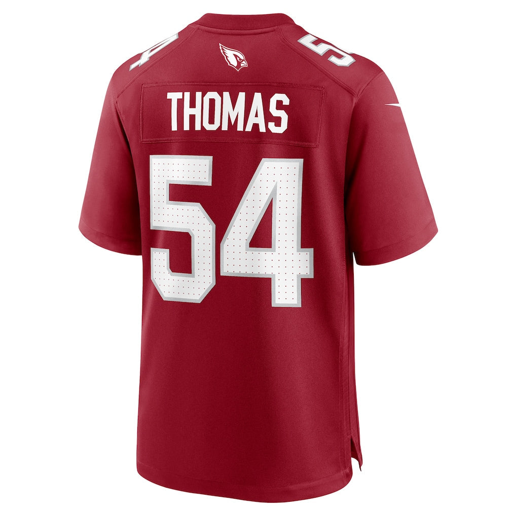 Kieara A.Cardinals #54 Xavier Thomas Cardinal Team Game Jersey