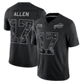 Kieara B.Bills #17 Josh Allen Player Black Limited 2026 Salute to Service Home Game Stitched Jerseys