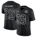 Kieara M.Dolphins #28 De¡¯Von Achane Player Black Limited 2026 Salute to Service Home Game Stitched Jerseys