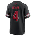 Kieara A.Cardinals #4 Rondale Moore Black Game Jersey