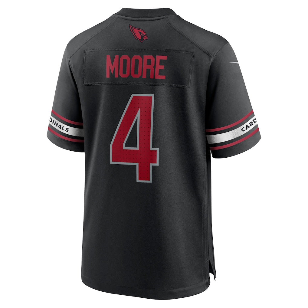 Kieara A.Cardinals #4 Rondale Moore Black Game Jersey