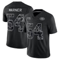 Kieara SF.49ers #54 Fred Warner Player Black Limited 2026 Salute to Service Home Game Stitched Jerseys