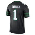 Kieara NY.Jets #1 Ahmad Sauce Gardner Black Legend Player Performance Top Jersey