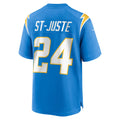 Kieara LA.Chargers #24 Benjamin St-Juste Powder Blue Team Game Jersey