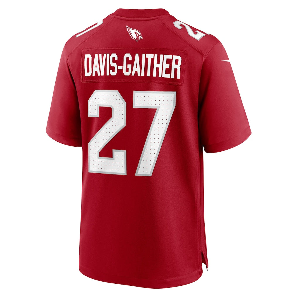 Kieara A.Cardinals #27 Akeem Davis-Gaither Cardinal Team Game Jersey