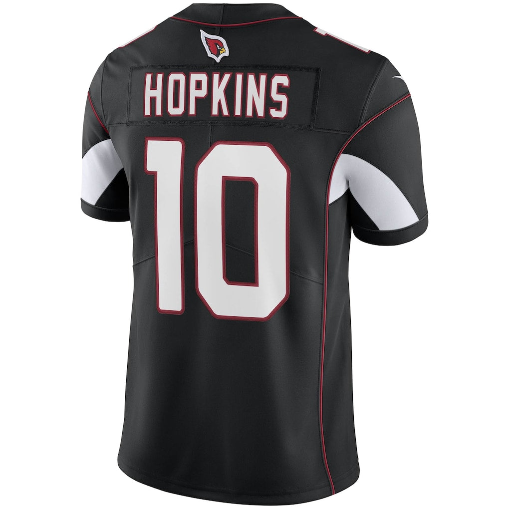 Kieara A.Cardinals #10 DeAndre Hopkins Black Vapor Limited Jersey