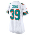 Kieara M.Dolphins #39 Larry Csonka White Retired Player Jersey