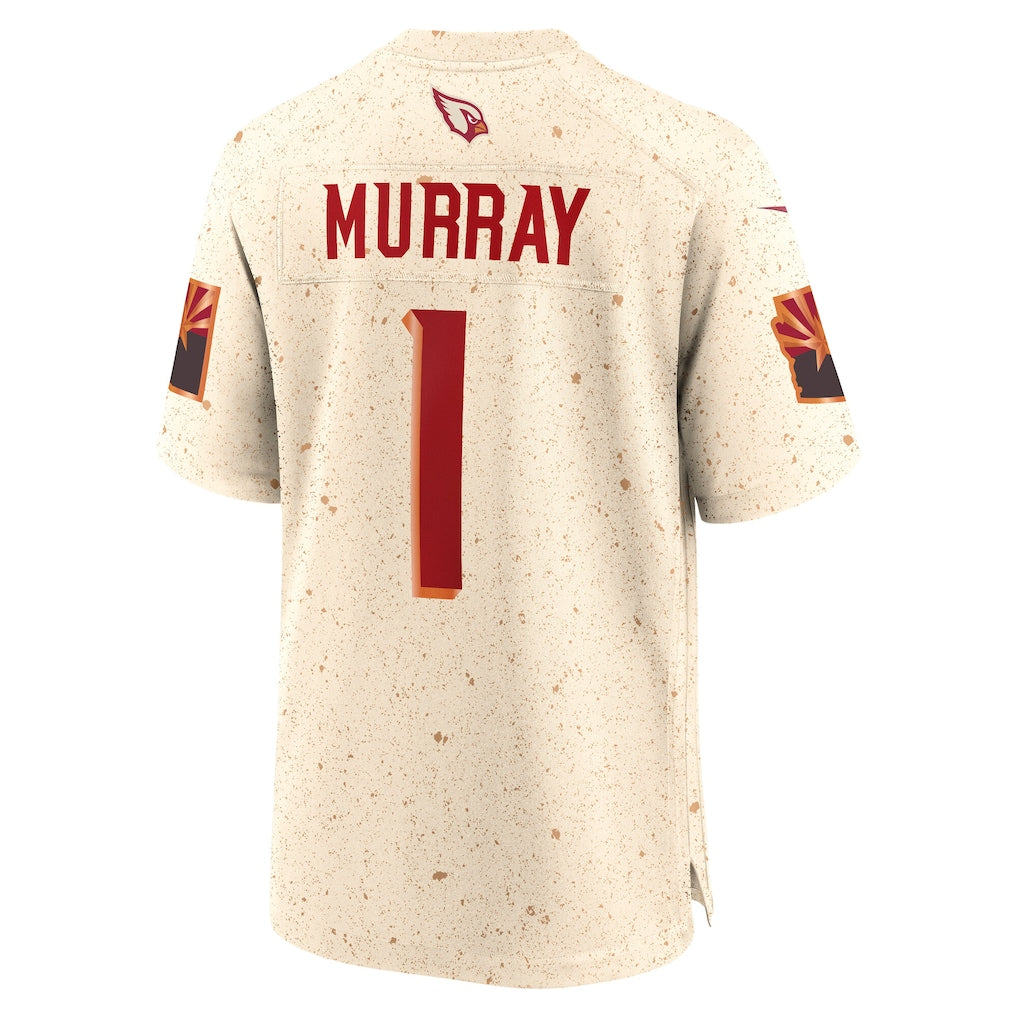 Kieara A.Cardinals #1 Kyler Murray Natural 2025 Rivalries Collection Game Jersey