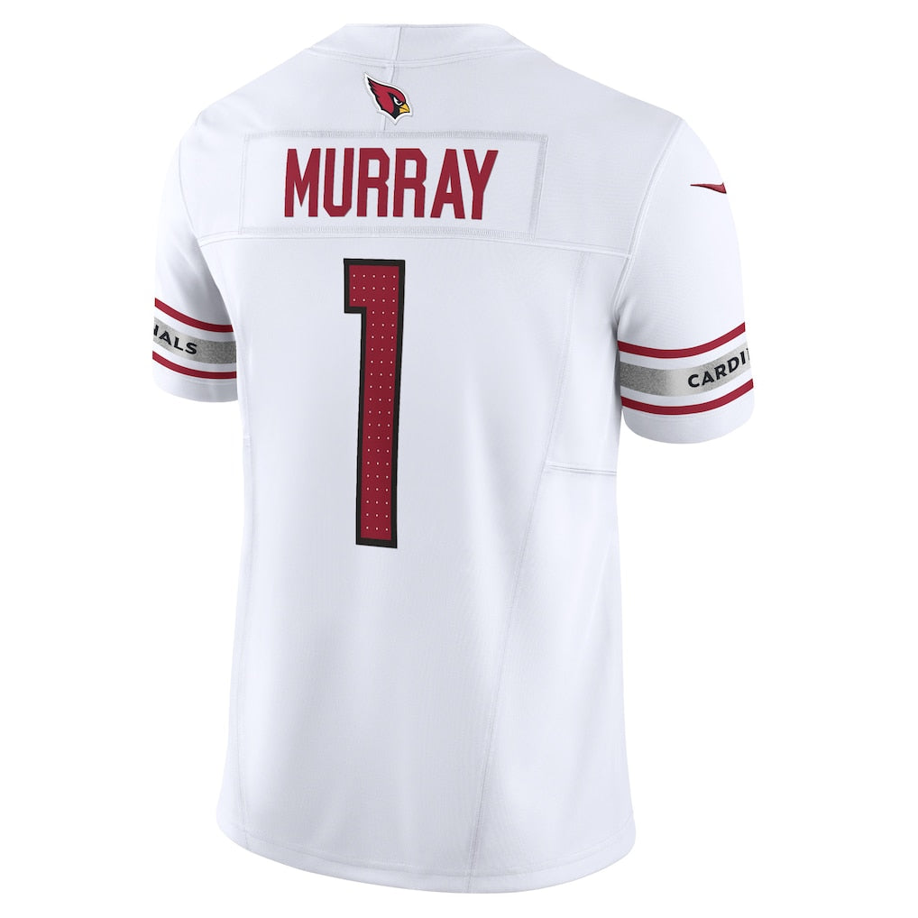 Kieara A.Cardinals #1 Kyler Murray White Vapor F.U.S.E. Limited Jersey